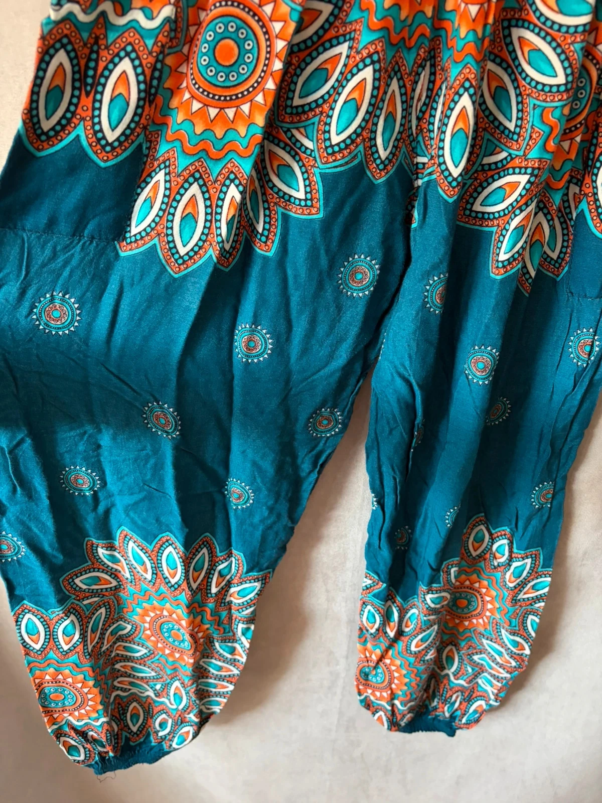 Vrije broek type sarouel – photo 3